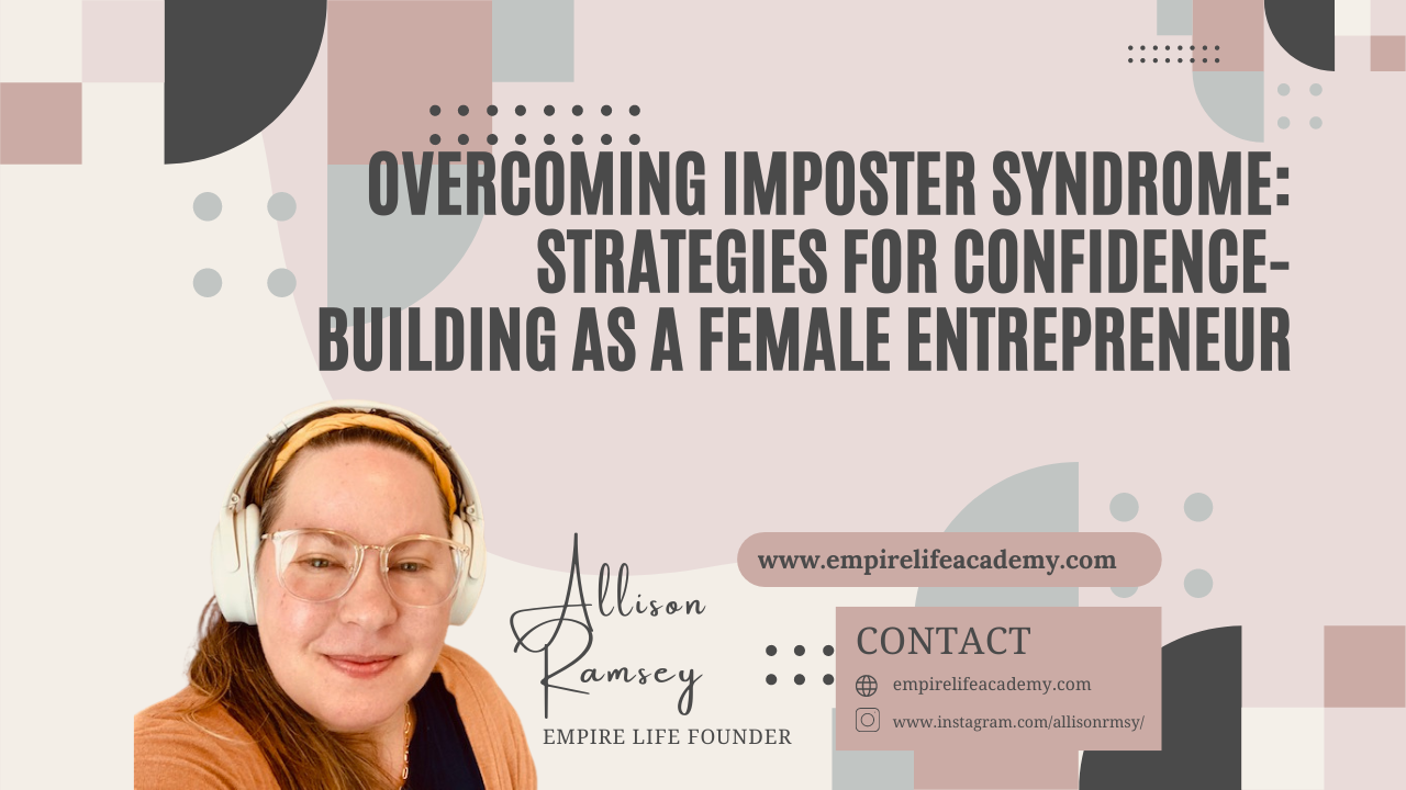 Overcoming imposter syndrome and building confidence in college