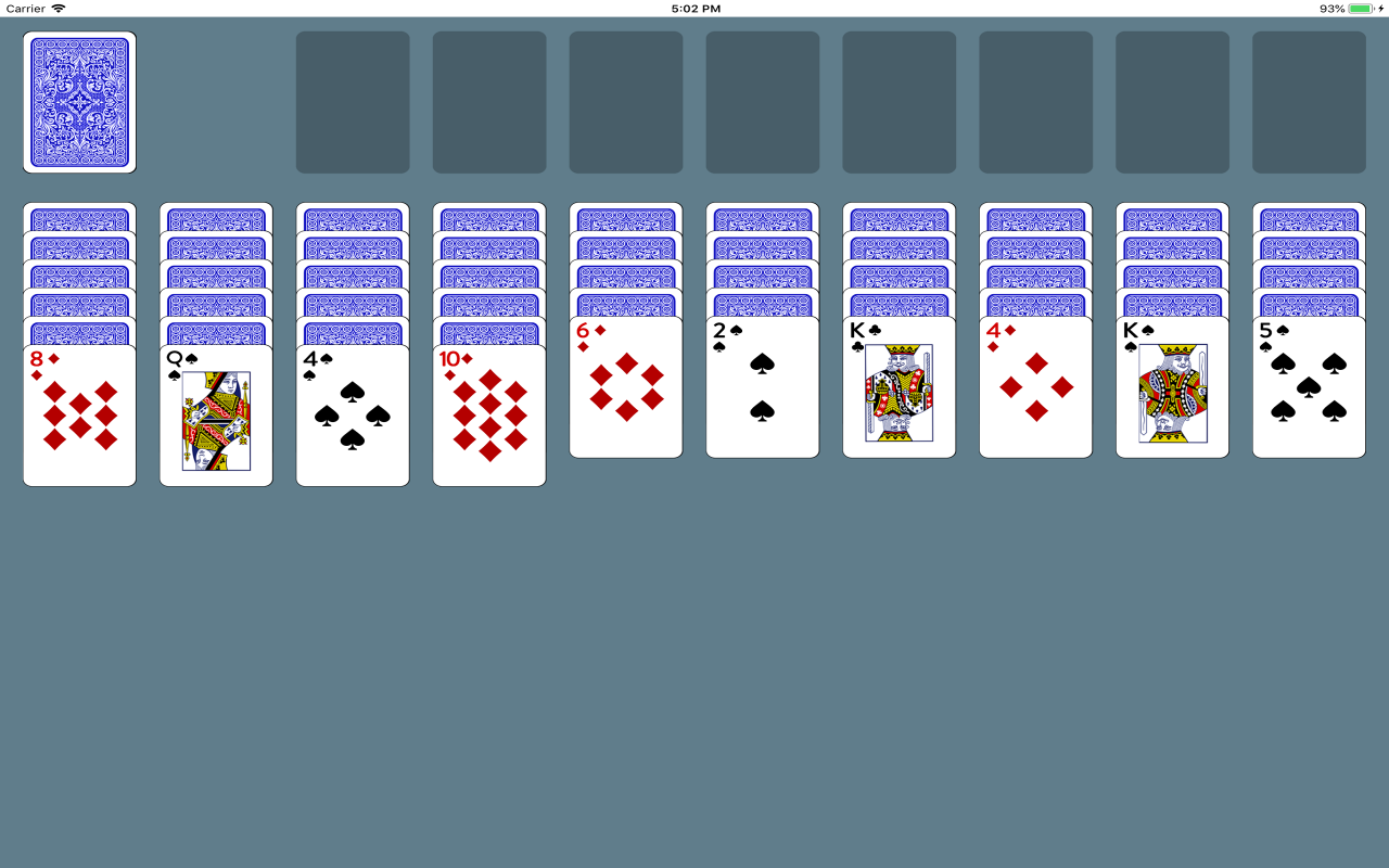 Klondike solitaire