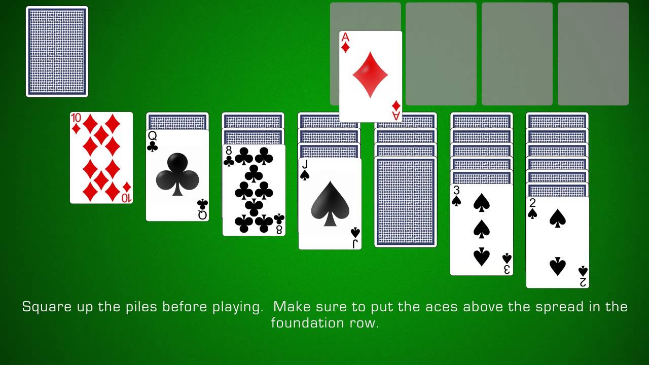 Klondike solitaire